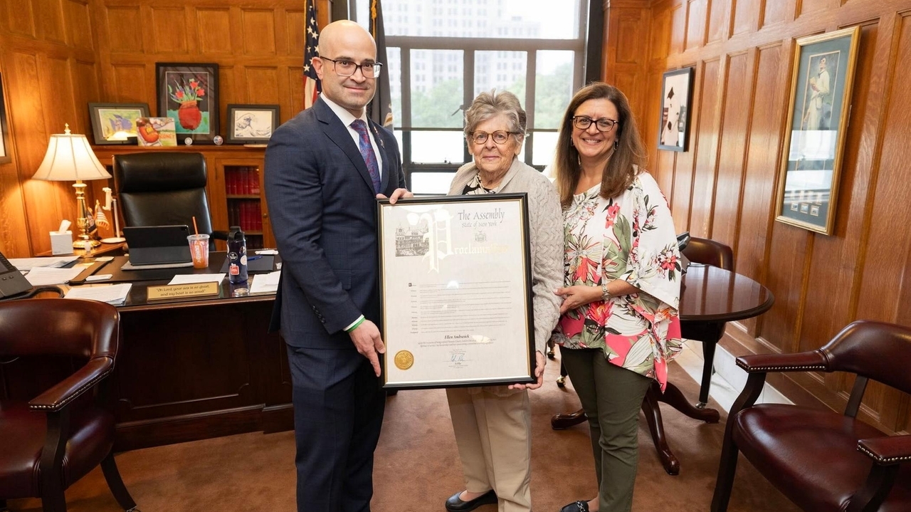 Ellen Andrasick is Nassau's senior woman of the year