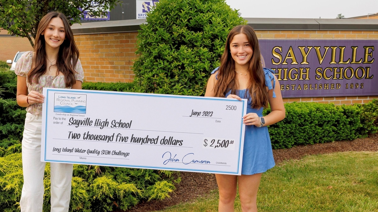 Sayville High students' clean water project a winner for school - Vimarsana News