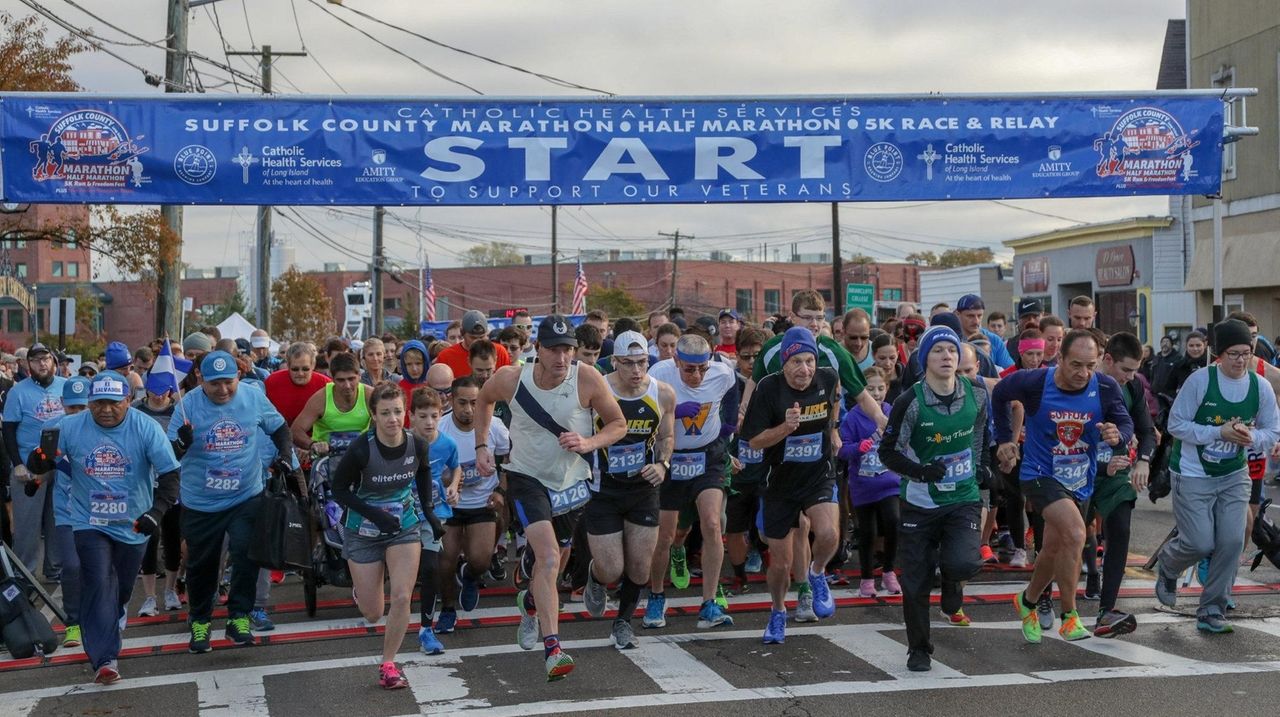 Suffolk County Marathon set for Sunday along South Shore Newsday