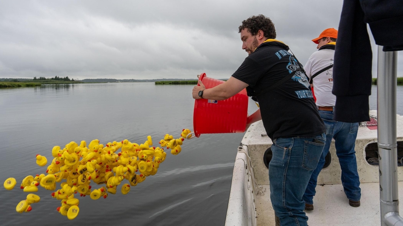 Rubber Duckie Race draws more than 100 participants, raises money for Big Duck