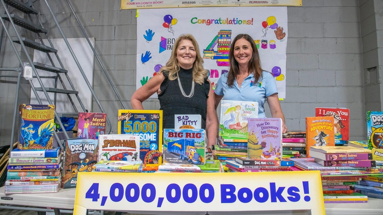Freeport nonprofit Book Fairies gives away its four millionth book - Vimarsana News
