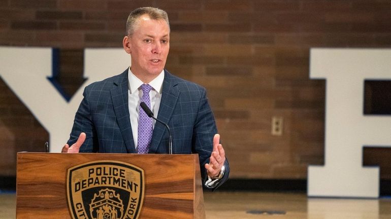 NYPD Commissioner Dermot Shea announced the department's new recruiting campaign Tuesday...