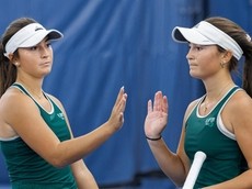 Double trouble! Three LI girls tennis sisters advance to state quarterfinals