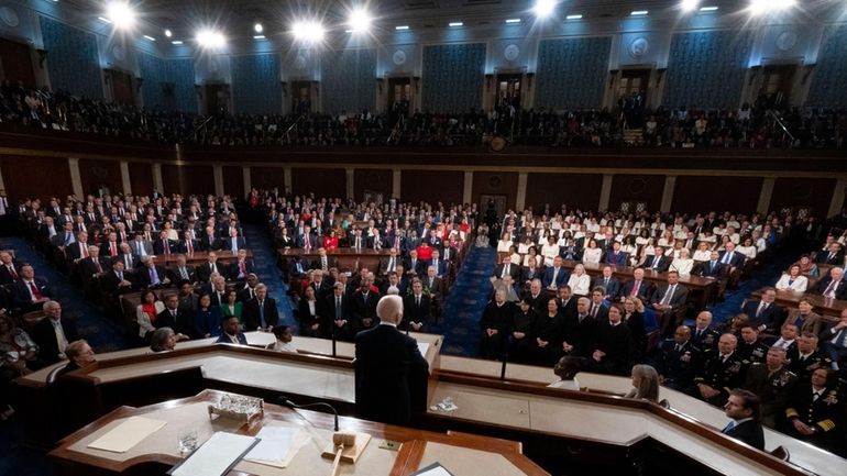 President Joe Biden delivers the State of the Union address...