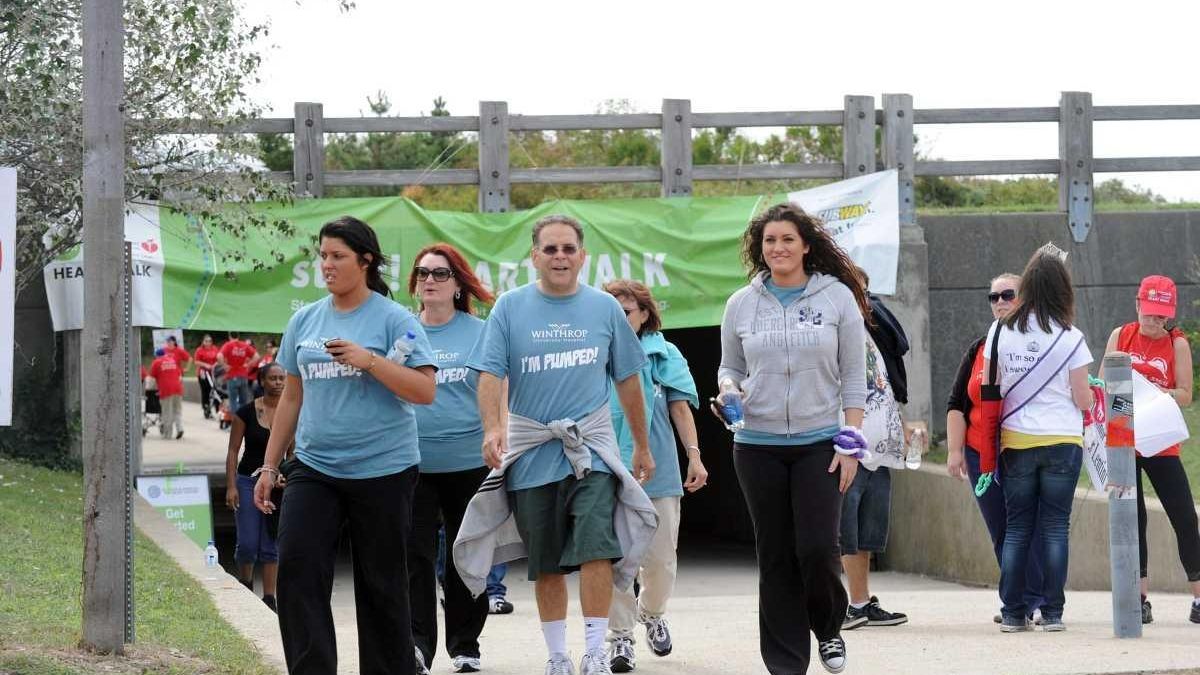 Jones Beach walk raises heart disease research funds Newsday