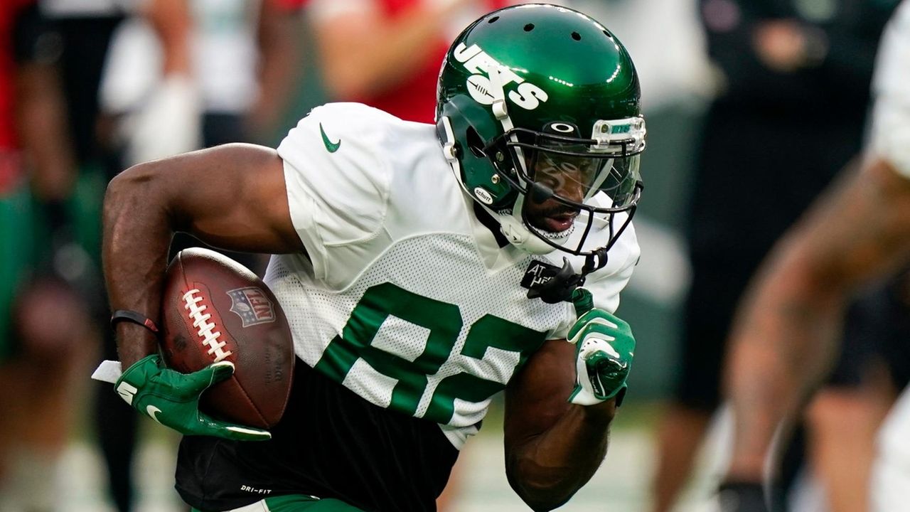 EAST RUTHERFORD, NJ - AUGUST 28: New York Jets wide receiver Corey