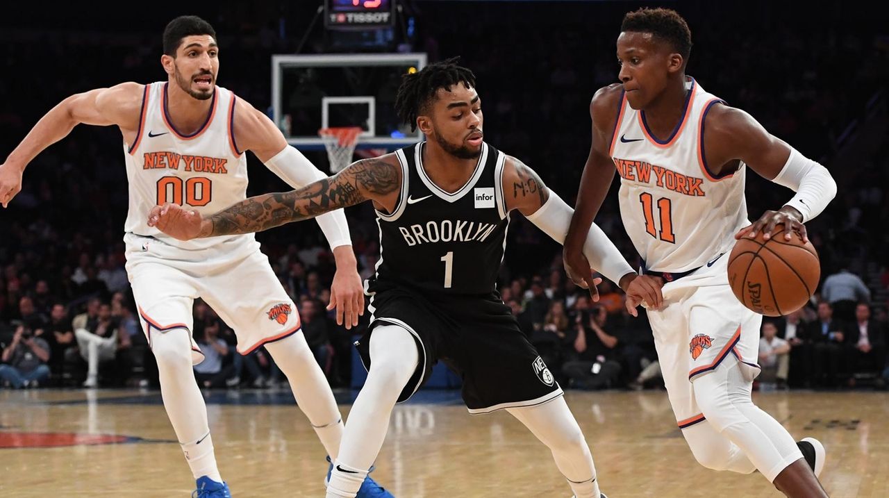 Nets top Knicks; D’Angelo Russell, Jeremy Lin might platoon at point ...