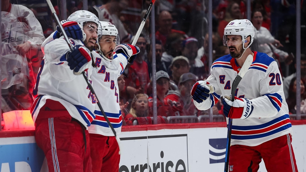 Rangers advance to second round by completing sweep of Capitals - Newsday