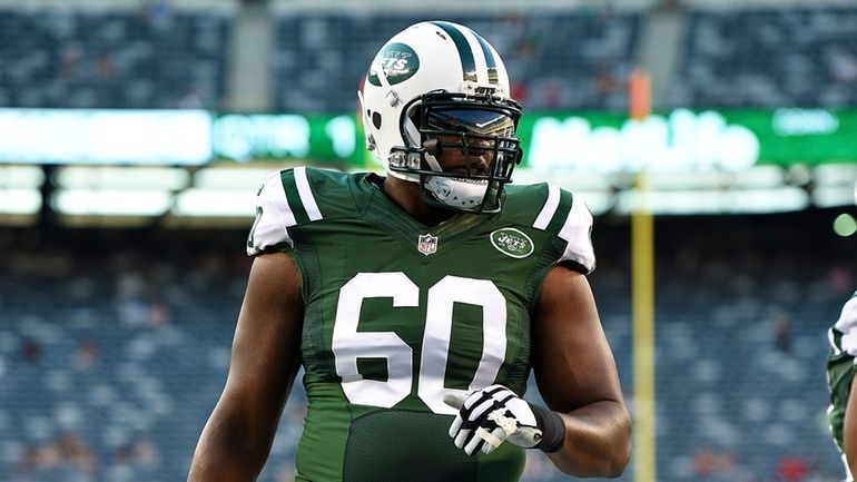 Nick Mangold says goodbye to best friend D'Brickashaw Ferguson