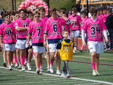 At Lax Out Cancer event, SWR lacrosse draws inspiration from 7-year-old