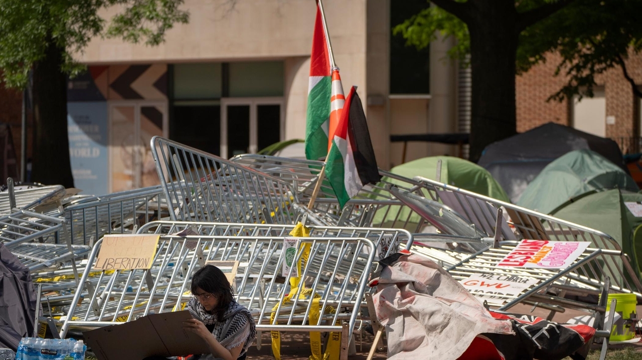 A look at the protests of the war in Gaza that have emerged at US ...