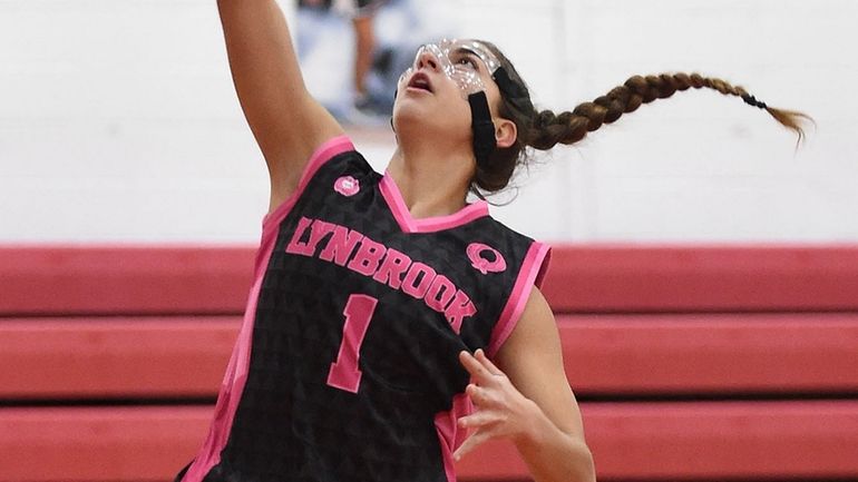 Brooke Mazzei hits a layup for two of her six...