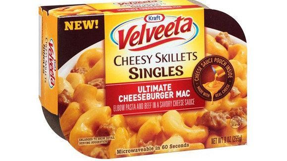 About 1.77 million pounds of Kraft Velveeta Cheesy Skillets Singles...