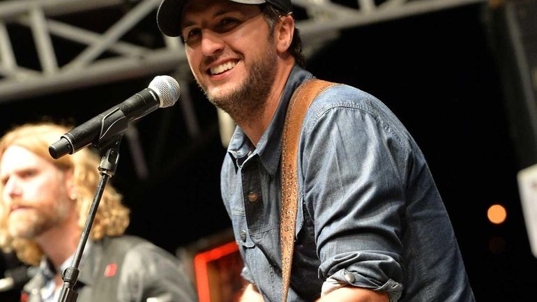 Luke Bryan performs during Dierks Bentley's 8th Miles & Music...