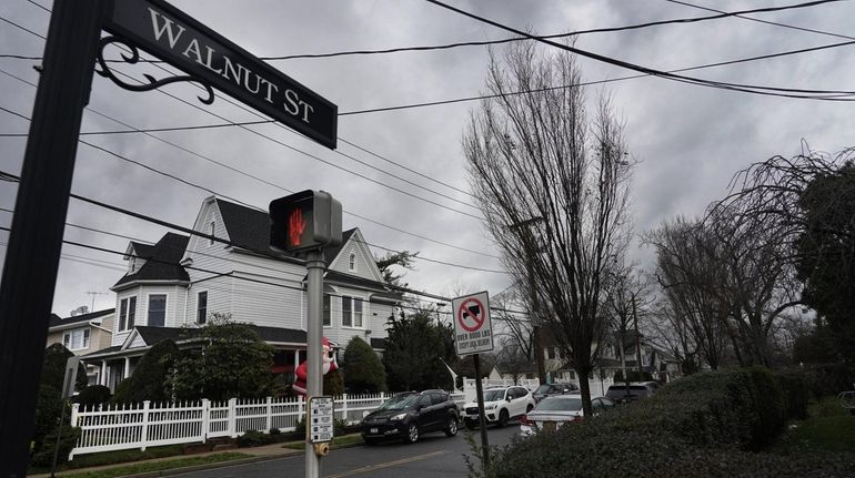 Homes on Walnut Street off Hempstead Avenue