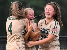 Longwood girls soccer rallies to a draw, Pfeiffer nets a pair