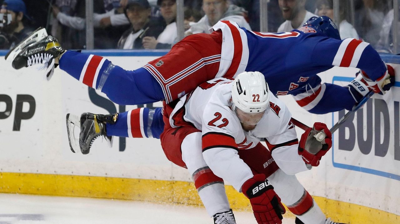 Game 3 Rangers vs. Hurricanes Newsday