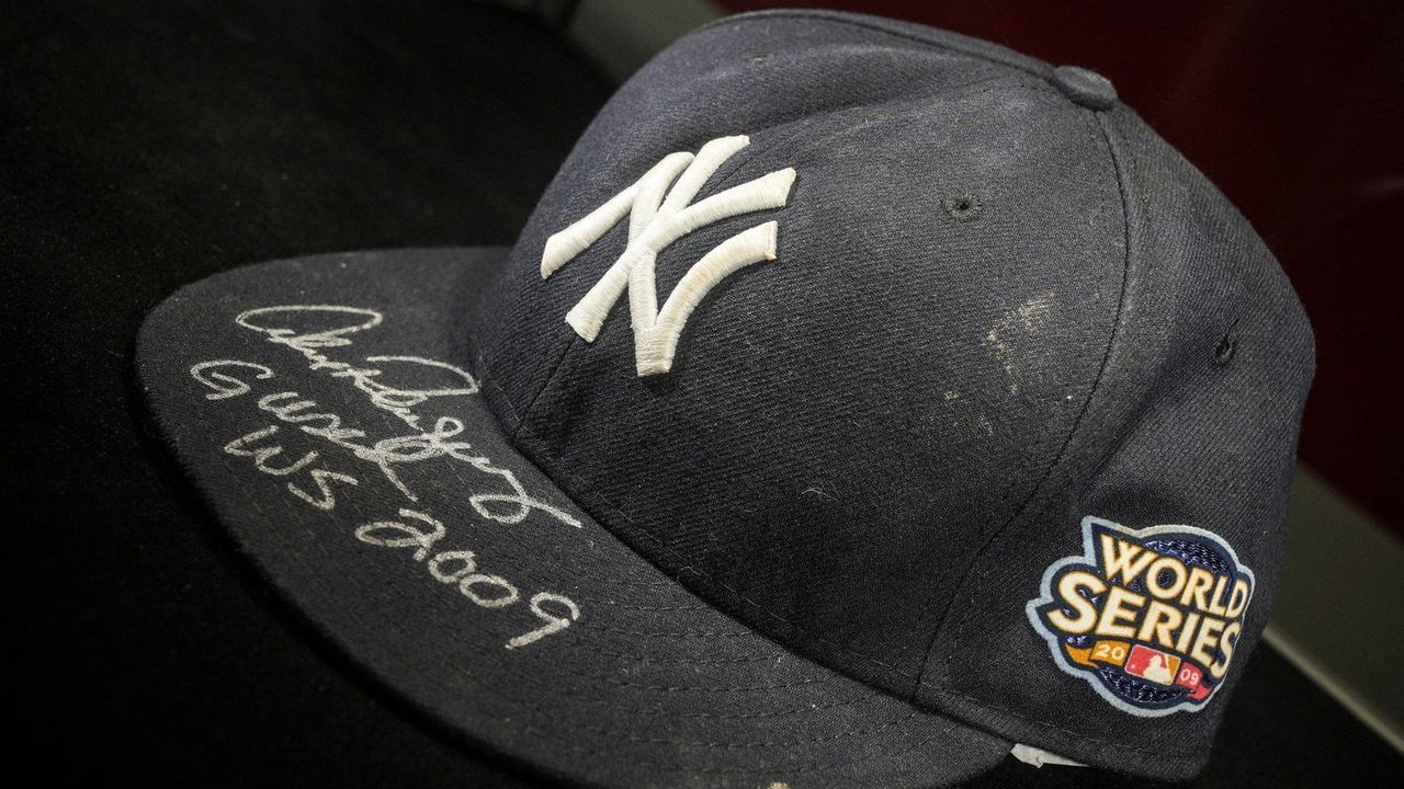 See some of the items up for bid at Sotheby's sports memorabilia
