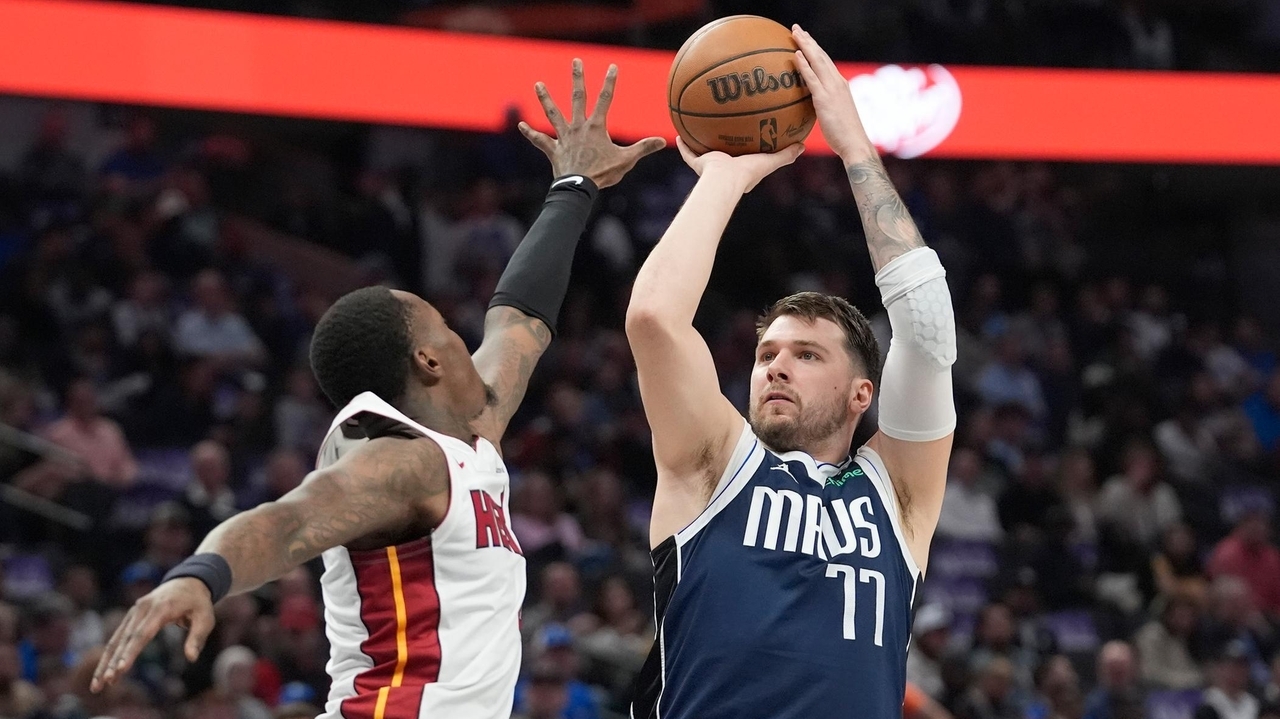 Luka Doncic records fifth consecutive 30-point triple-double in Mavs ...