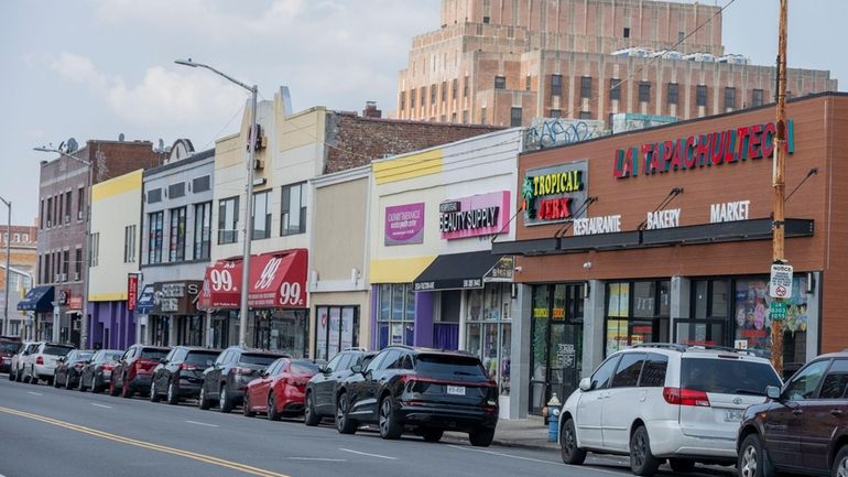 Fulton Avenue slices through Hempstead and houses many of the...