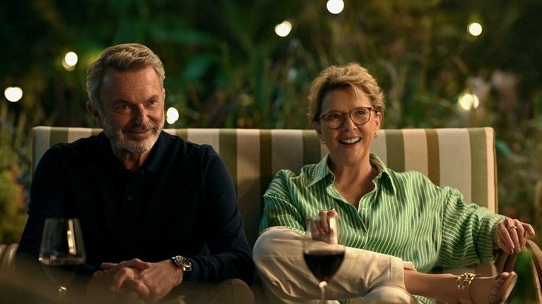 Sam Neill as Stan and Annette Bening as Joy in...