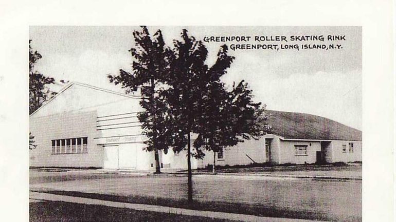 An undated postcard of the American Legion hall in Greenport.