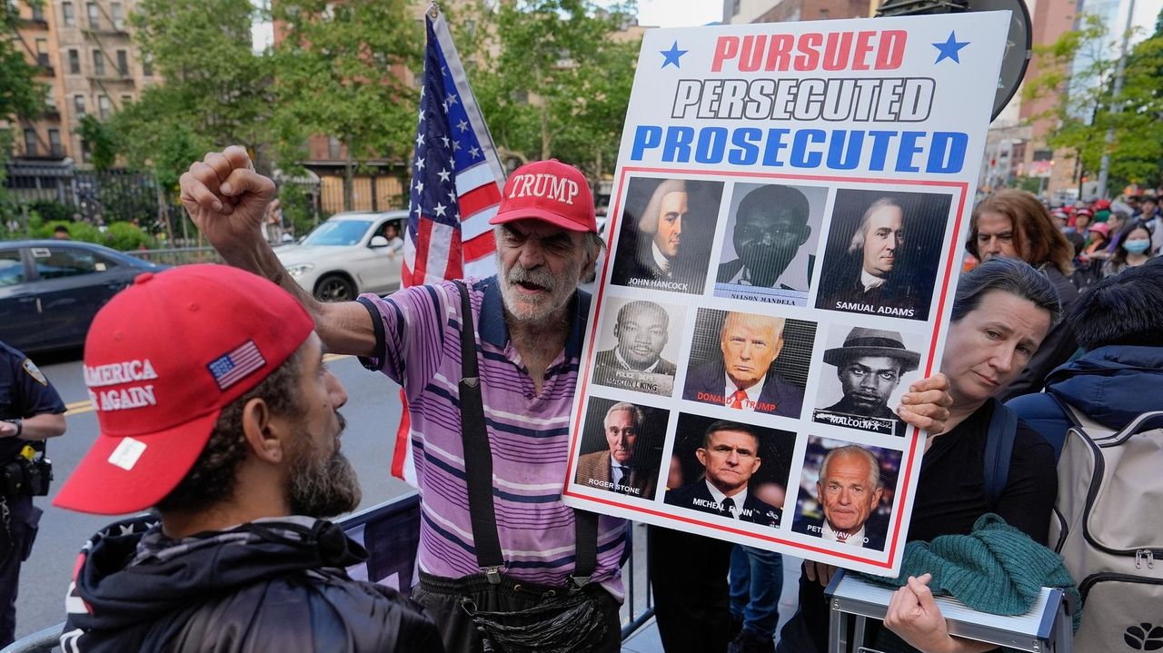 Outside Manhattan courthouse, cheers, jeers over Trump guilty verdict - Vimarsana News