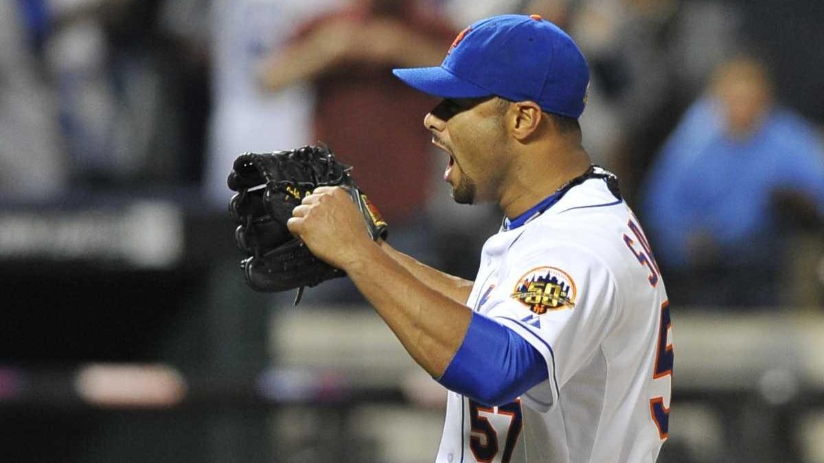 Santana returned to Citi Field to remember his No-Hitter