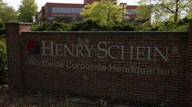 The corporate headquarters of Henry Schein in Melville on May...