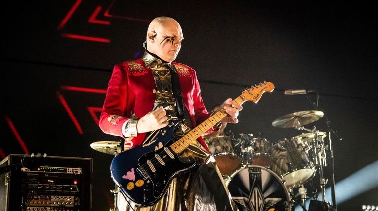 Billy Corgan of The Smashing Pumpkins performs at the 2018...