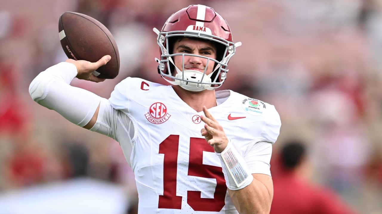 Alabama QB Ty Simpson: 'I really love the Jets'