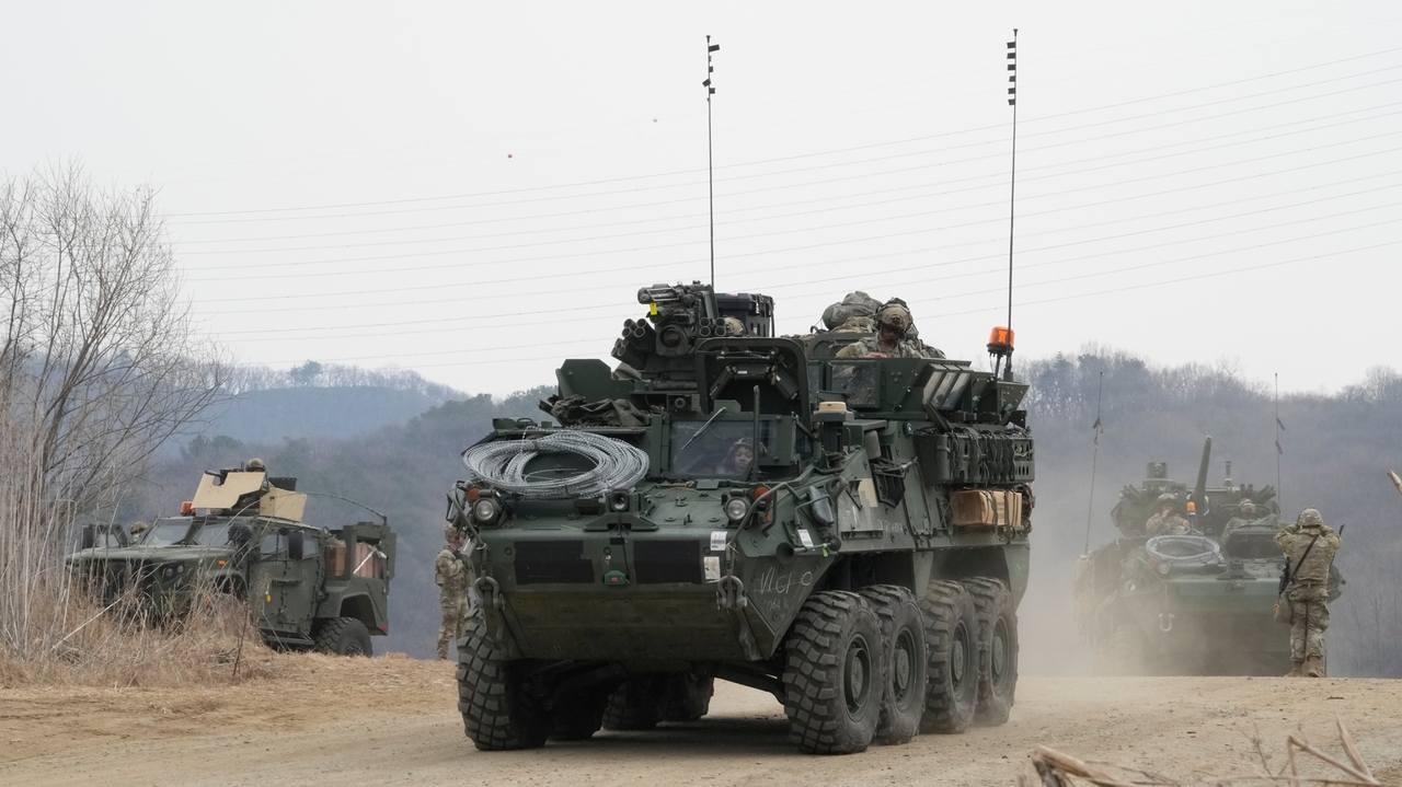 North Korea fires about 10 missiles toward sea in show of force, Seoul ...