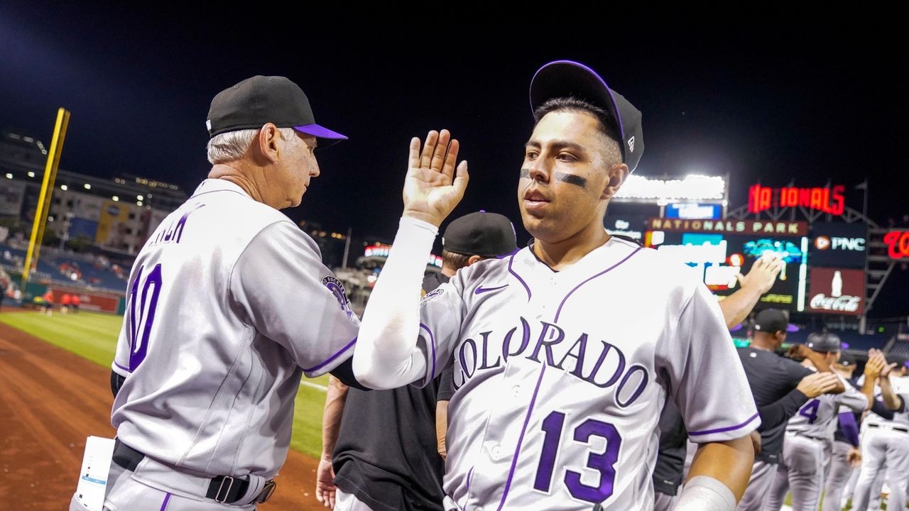 MLB All-Star Game logo celebrates the Colorado landscape in Rockies purple