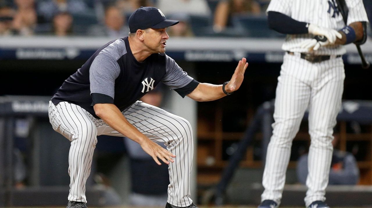 Aaron Boone's creative tirade with umpire gives Yankees a jolt . . . and is  T-shirt worthy - Newsday