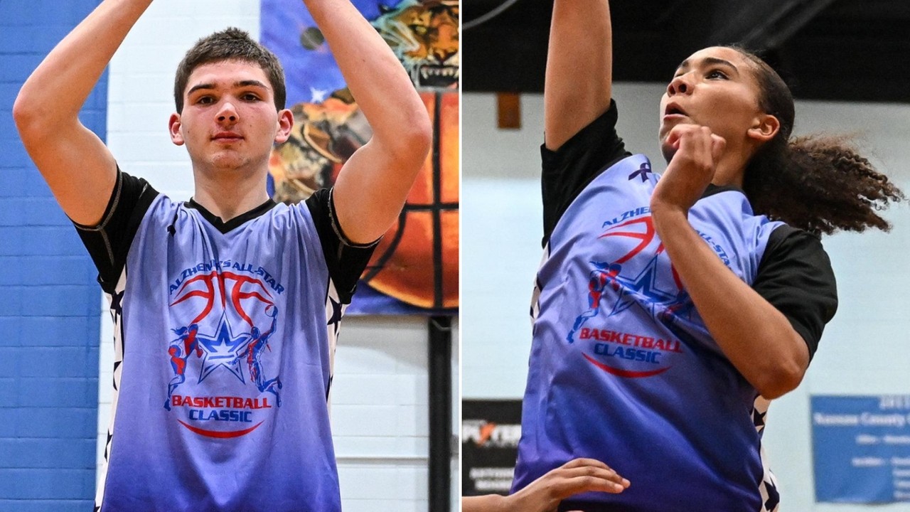 Alzheimer's All-Star Basketball Classic MVPs Matt Ehlers, Jazmynn Julien return checks to avoid violating amateur status rule