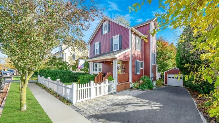 This Colonial in Huntington is on the market for $819,000.