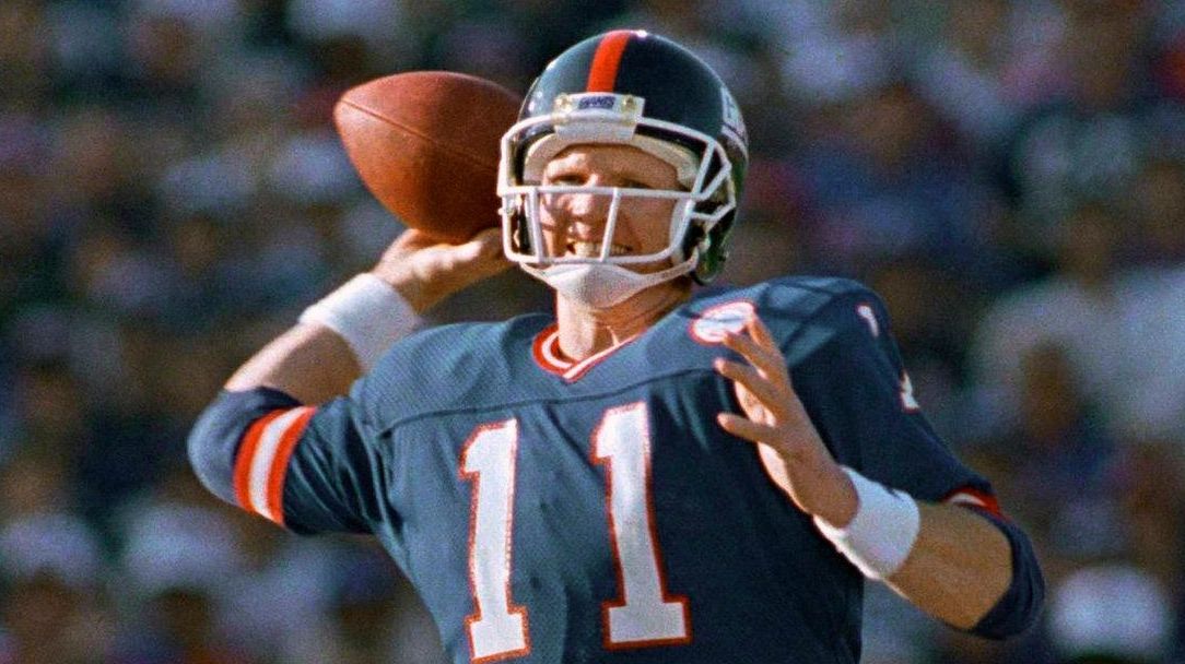 New York Giants Qb Phil Simms, Super Bowl Xxi Sports Illustrated