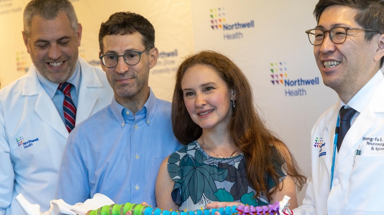 LI man beats the odds, walking again after breaking his neck