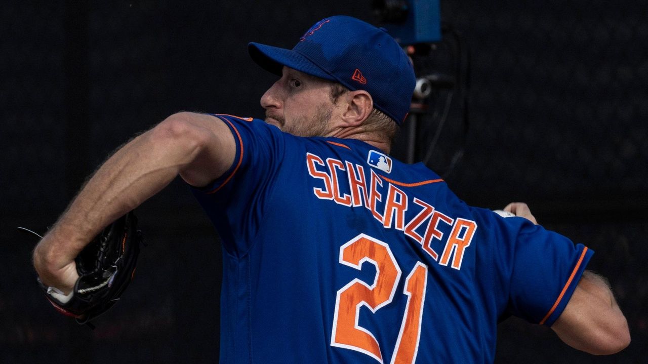 Mets co-ace Max Scherzer added new element to oblique rehab: golf - Newsday