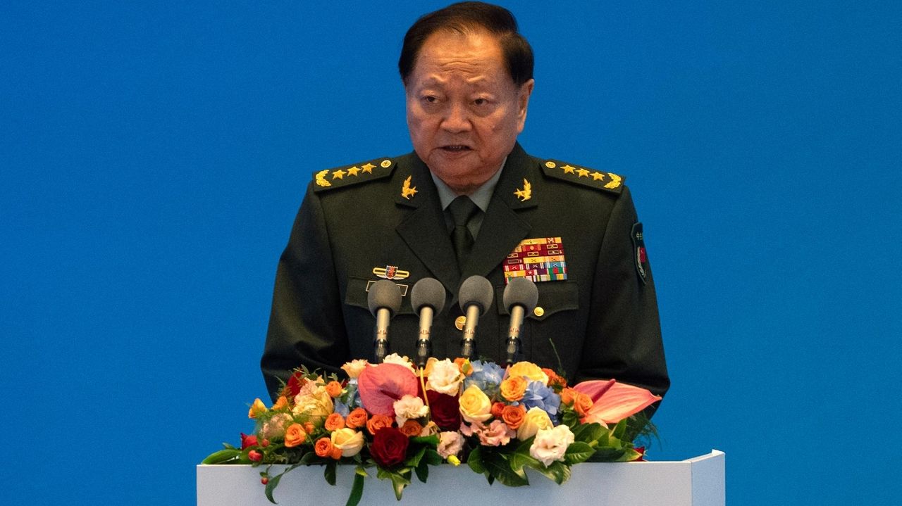 Chinese general takes tough stance on Taiwan and other disputes at international naval gathering