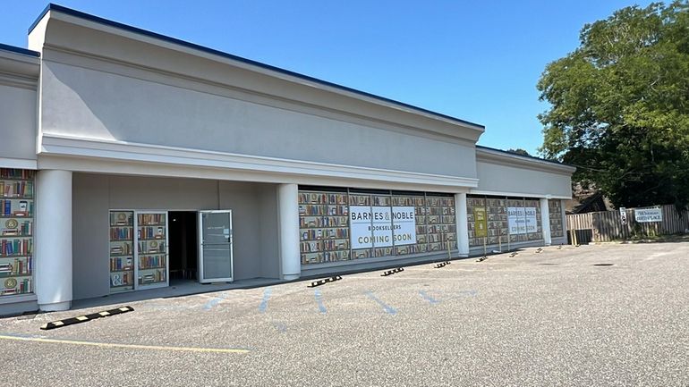 The opening of the Barnes & Noble bookstore in South Huntington...