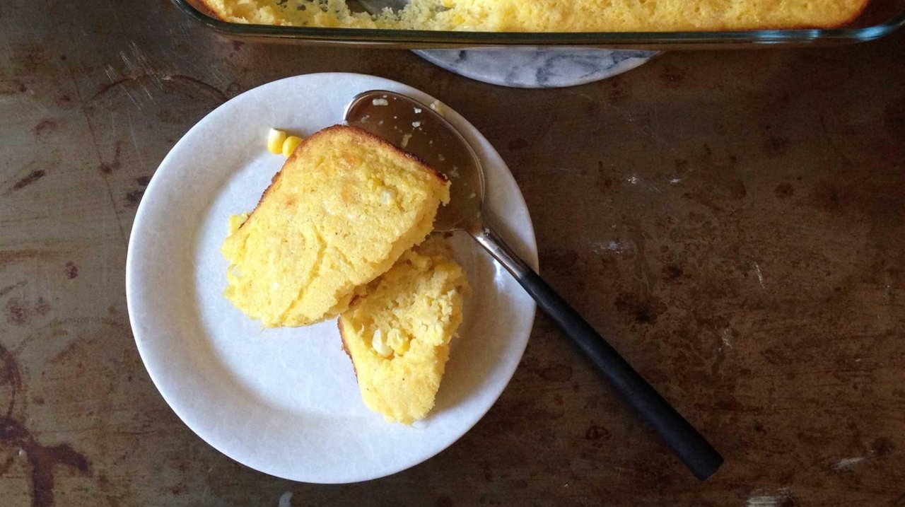 Recipe: Spoon bread with cheddar cheese - Newsday