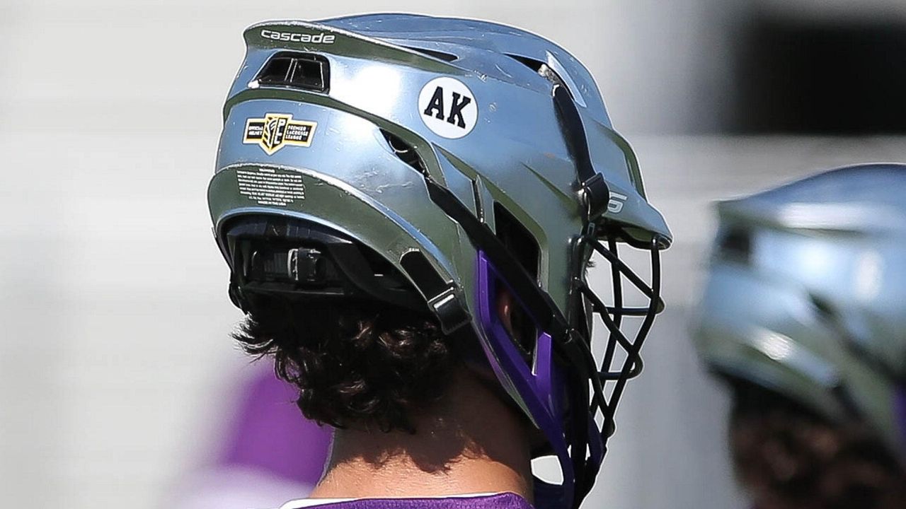 Port Jefferson boys lacrosse team remembers Aidan Kaminska Newsday
