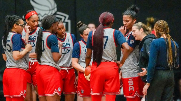 The United States women's national team head coach Cheryl Reeve,...