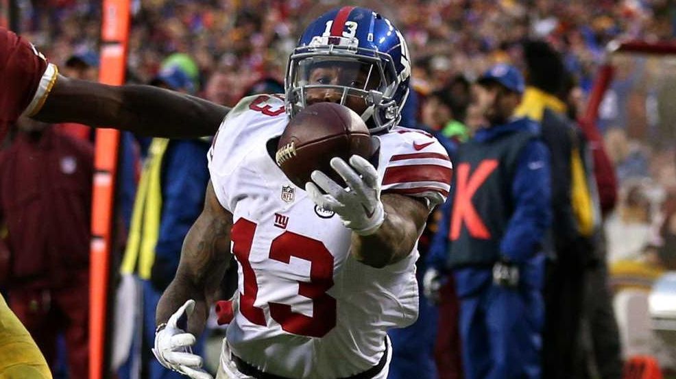 Odell Beckham secures Giants' 10th victory with another one-handed catch –  New York Daily News