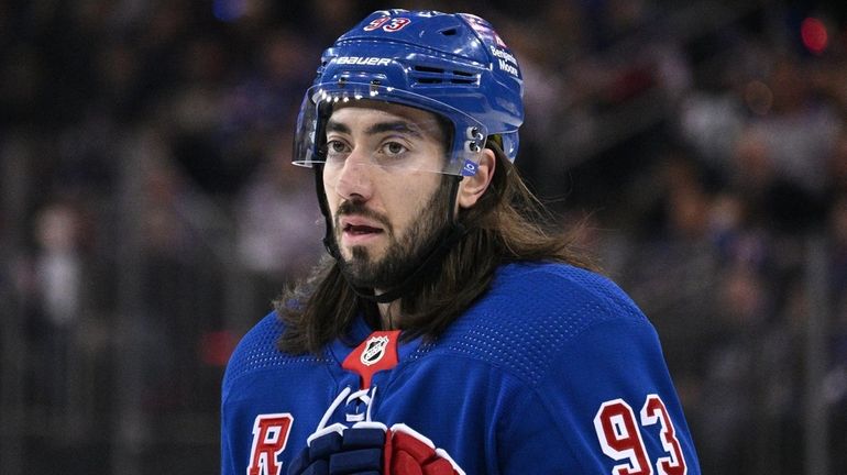 New York Rangers center Mika Zibanejad.