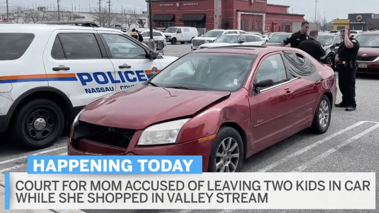 Mom, accused of leaving kids in car while shopping, in court today