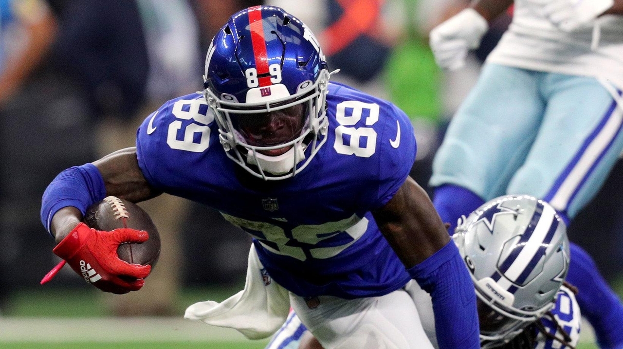 Giants WR Kadarius Toney says he won't let trash talk by Rams' Jalen ...