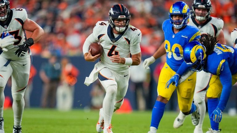 Broncos shut out mistake-prone Rams in preseason finale - CBS Colorado