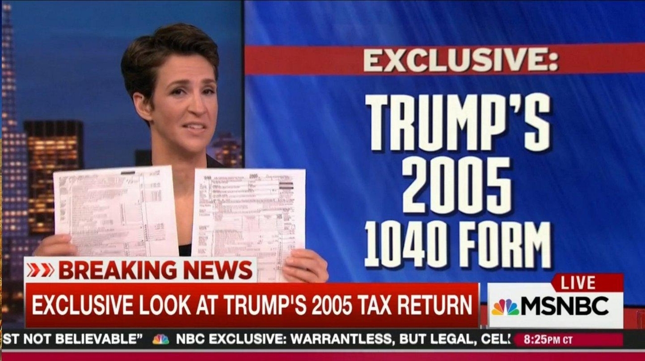 Flash — Leaked Trump tax returns show he paid $36.5M in ’05 - Newsday